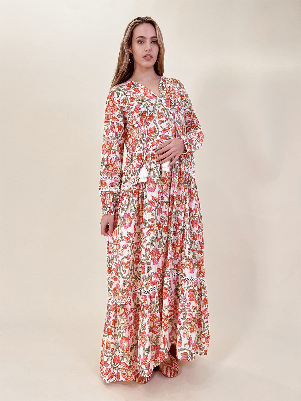 Alyssa Floral Maxi Dress