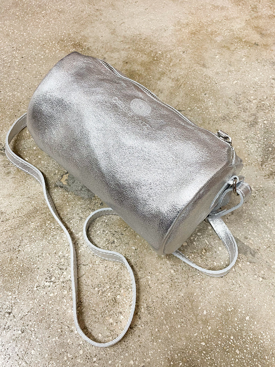 Jackie Pencil Bag Silver