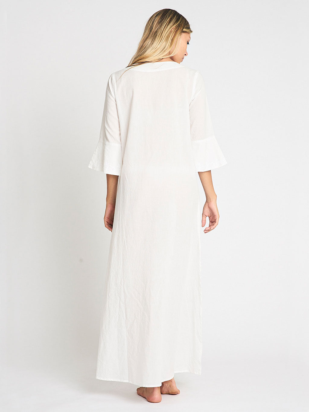 Taliah Maxi Tunic White