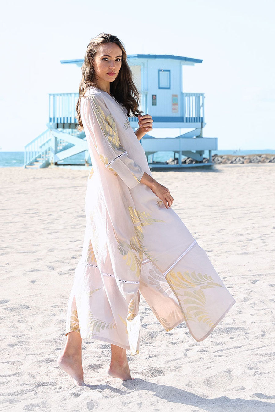 Tasha Maxi Tunic taupe