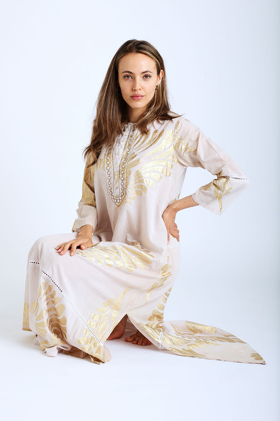 Tasha Maxi Tunic taupe