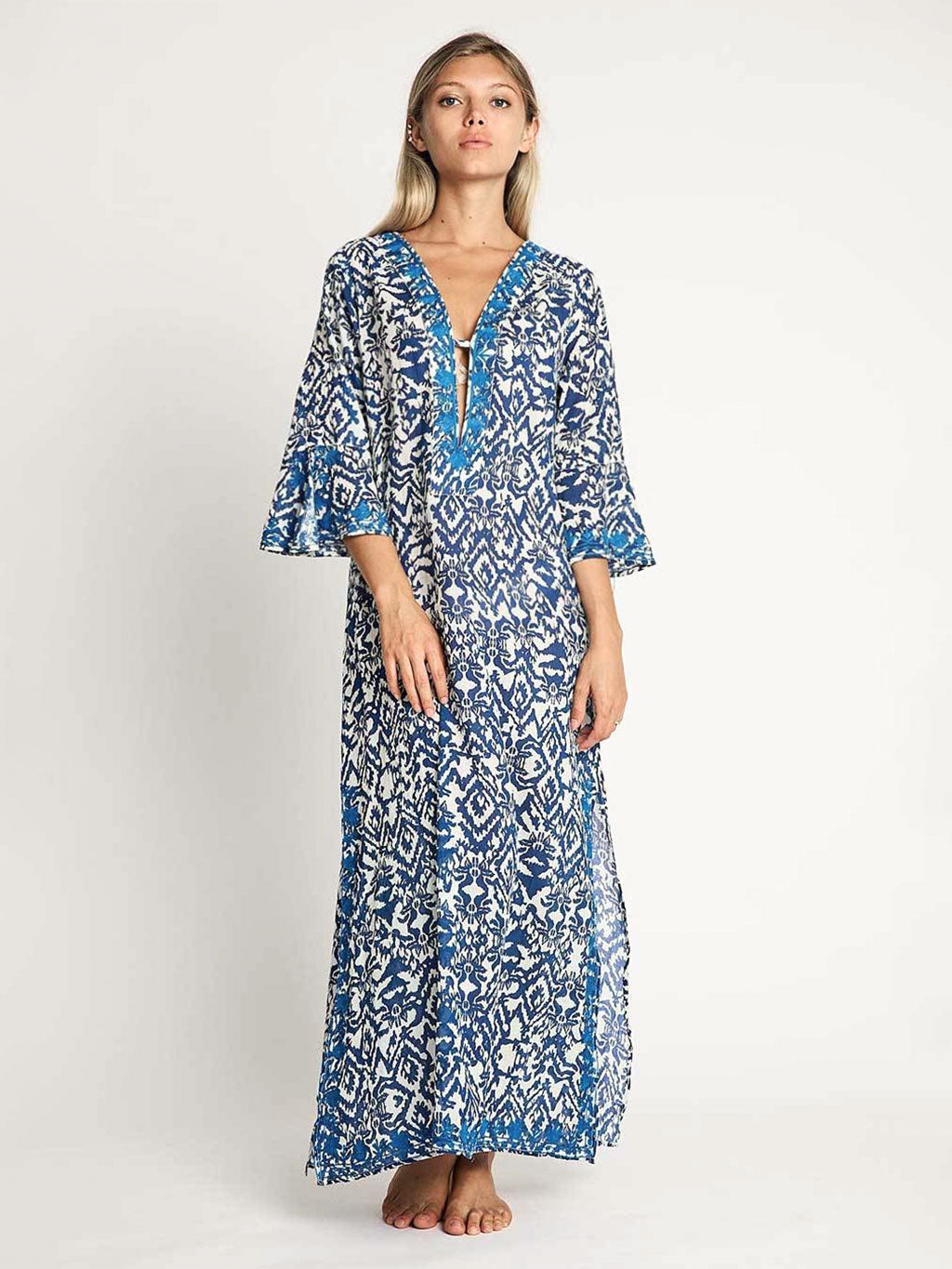 Cabo Ikat Maxi Tunic