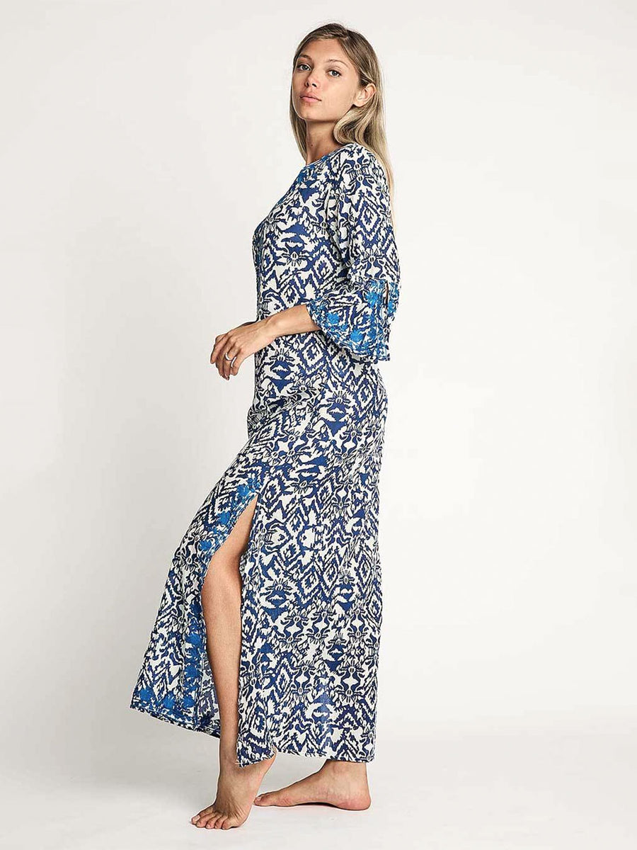 Cabo Ikat Maxi Tunic