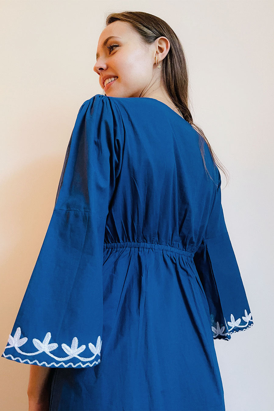 Sharon Tunic Deep Blue