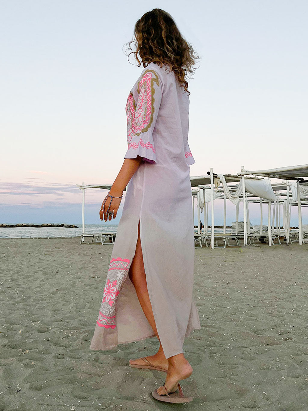 Khaliah Maxi Tunic Pinks