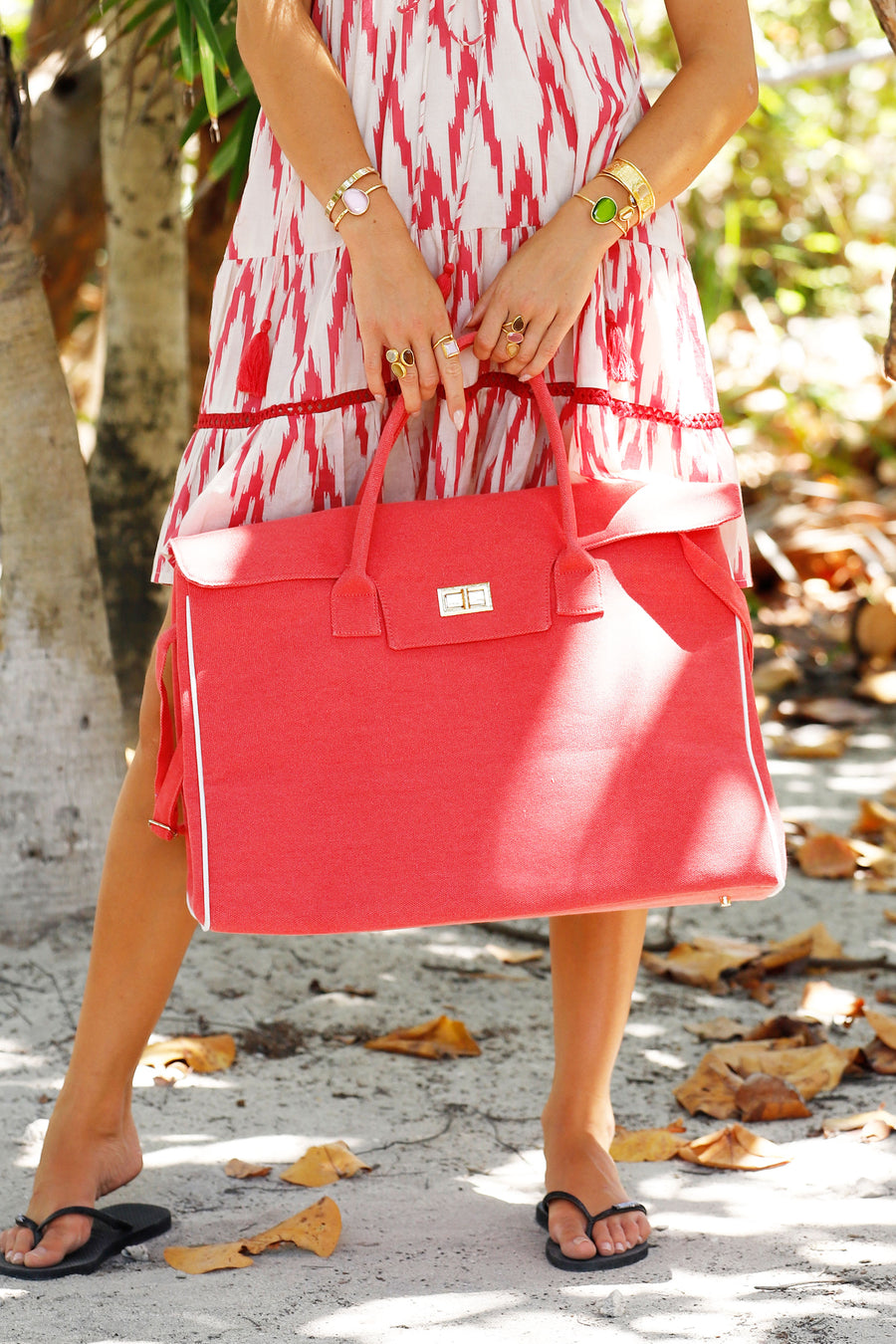 Canvas Boatkin Bag Fiesta