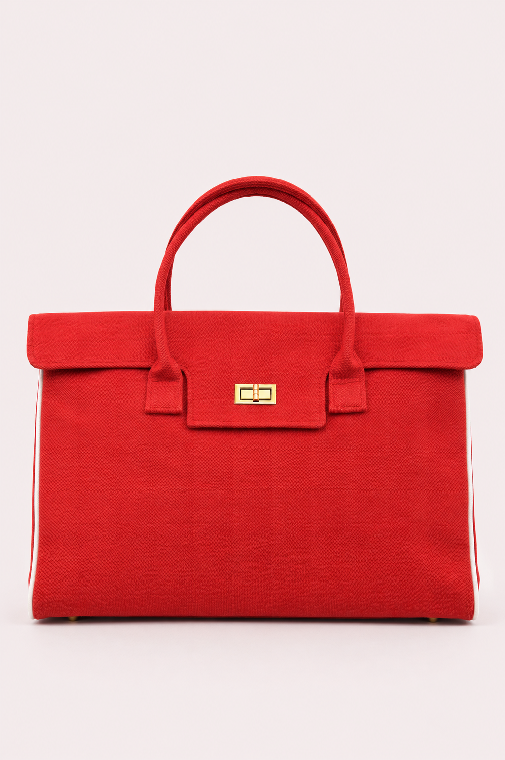 Canvas Boatkin Bag Red