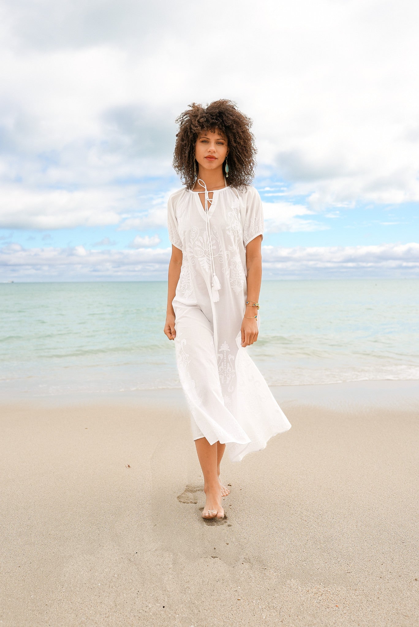 Ceci Dress White