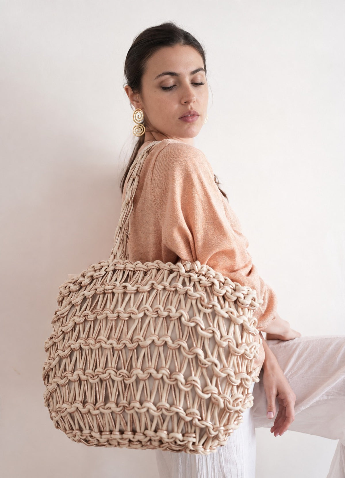 Savannah Cream-Rose Gold