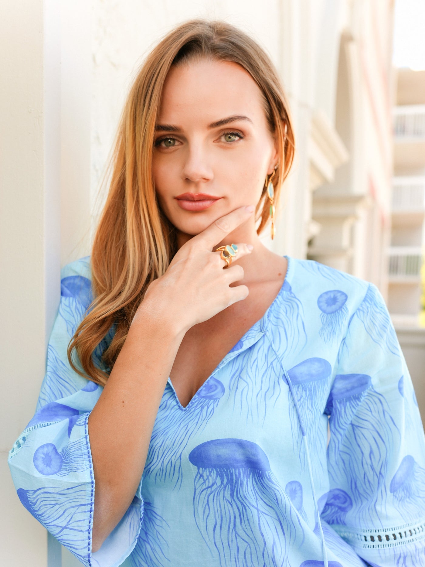 Linah Tunic Blue
