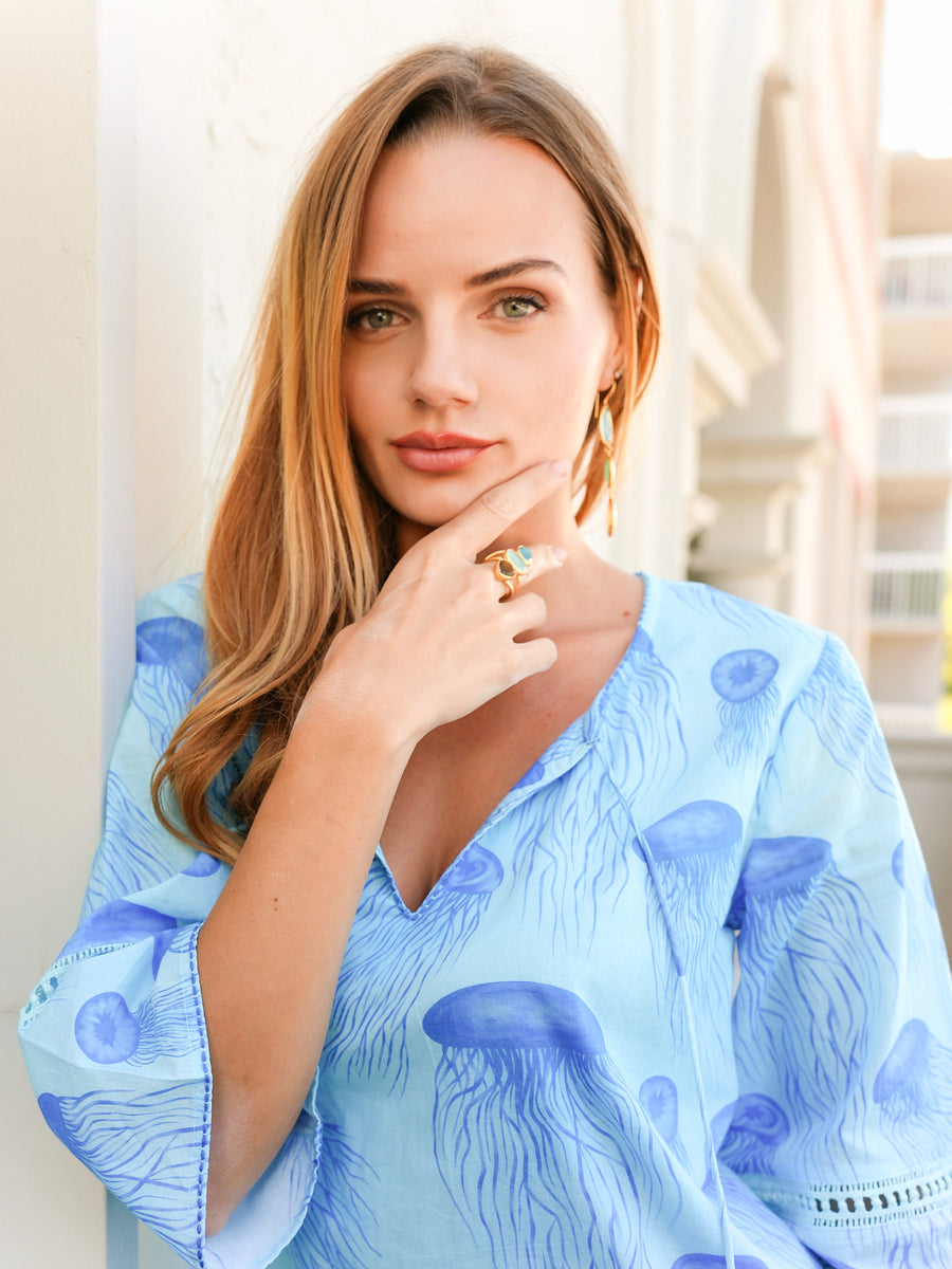 Linah Tunic Blue