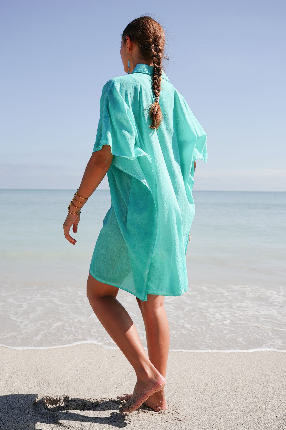 Olivia Kaftan Aqua