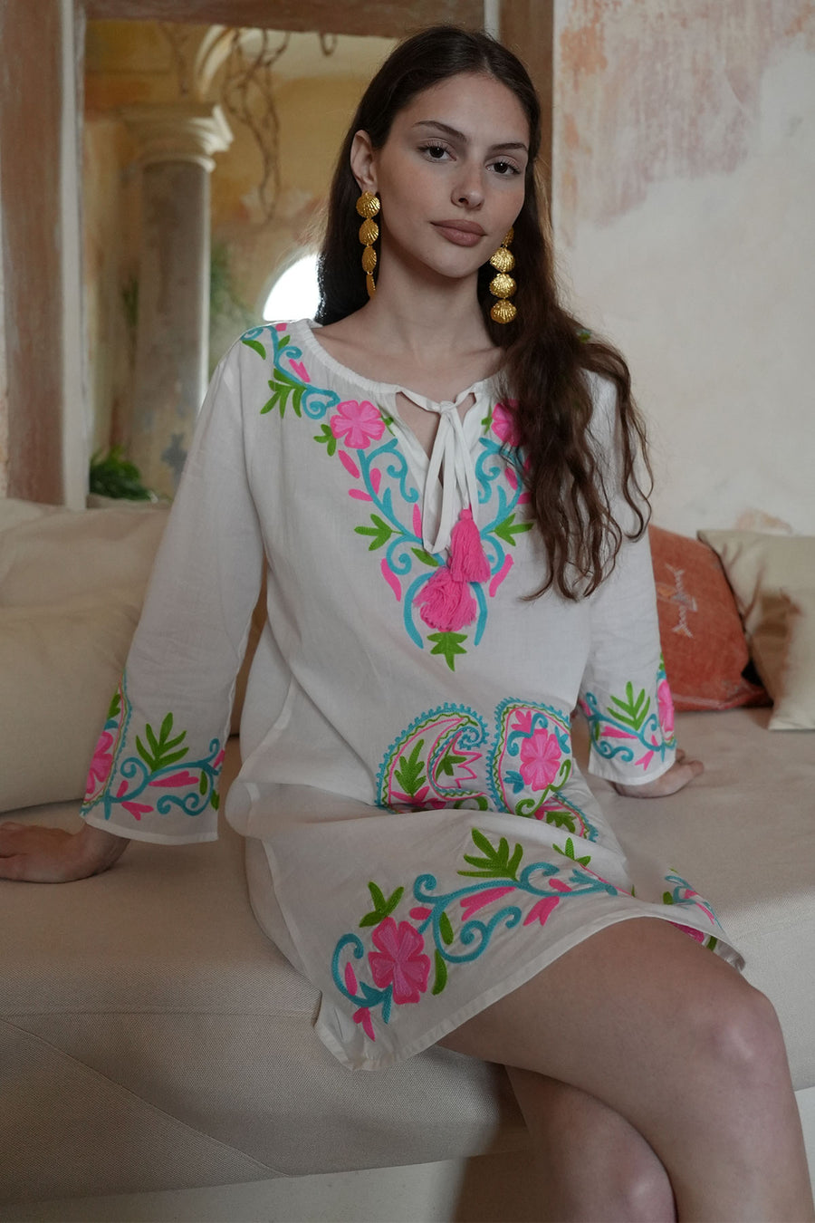Harmony Tunic White