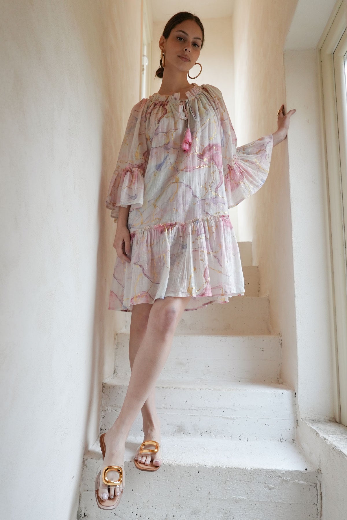 Nalai Tunic Pink