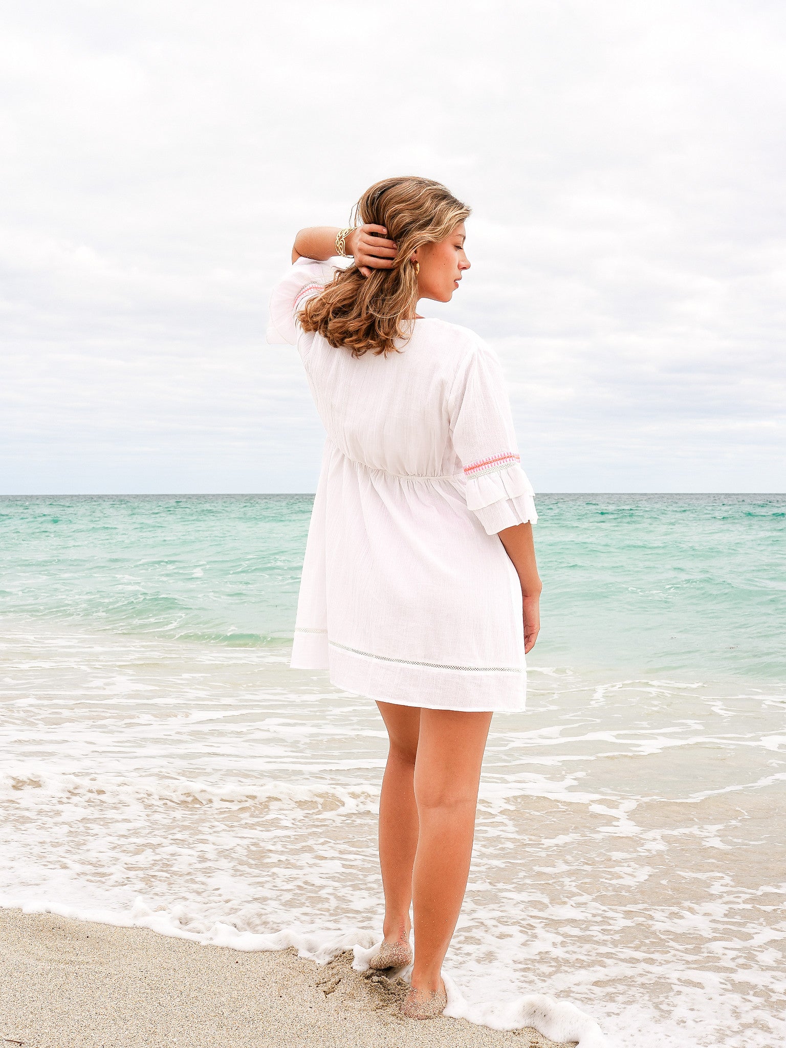 Betty Dress White