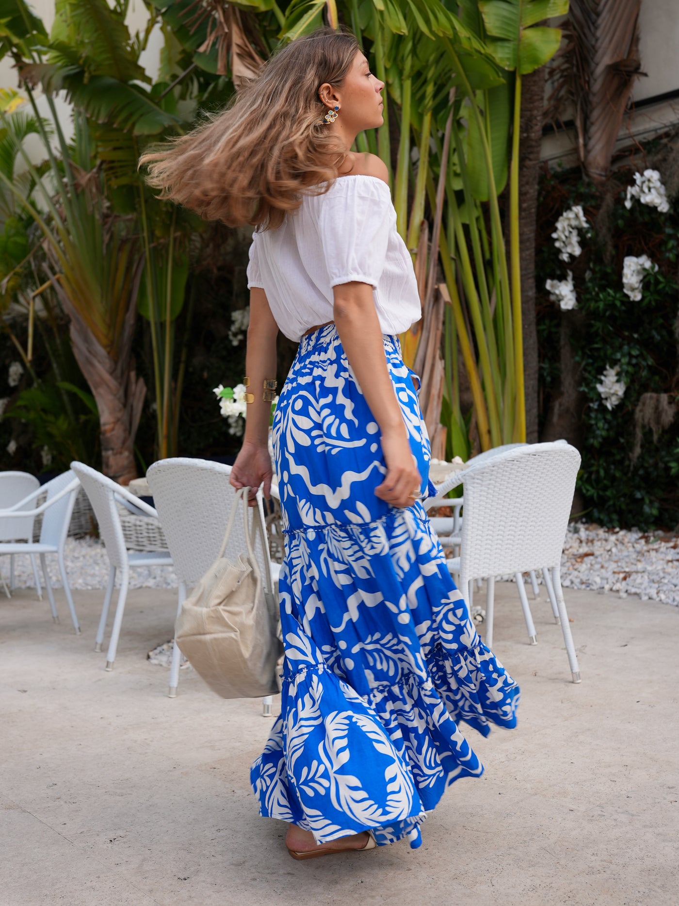 Cira Skirt Blue