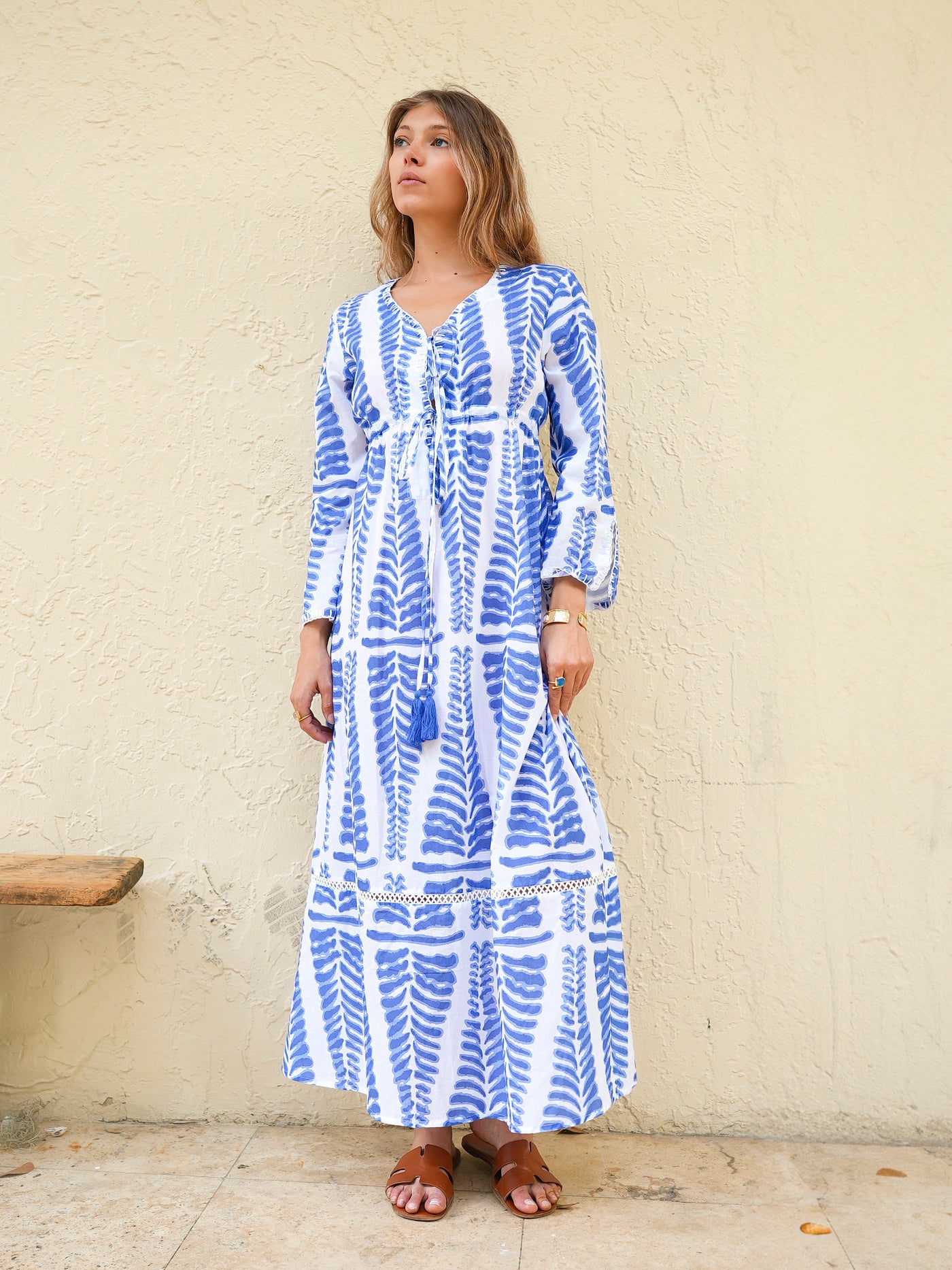 Nira Dress Blue