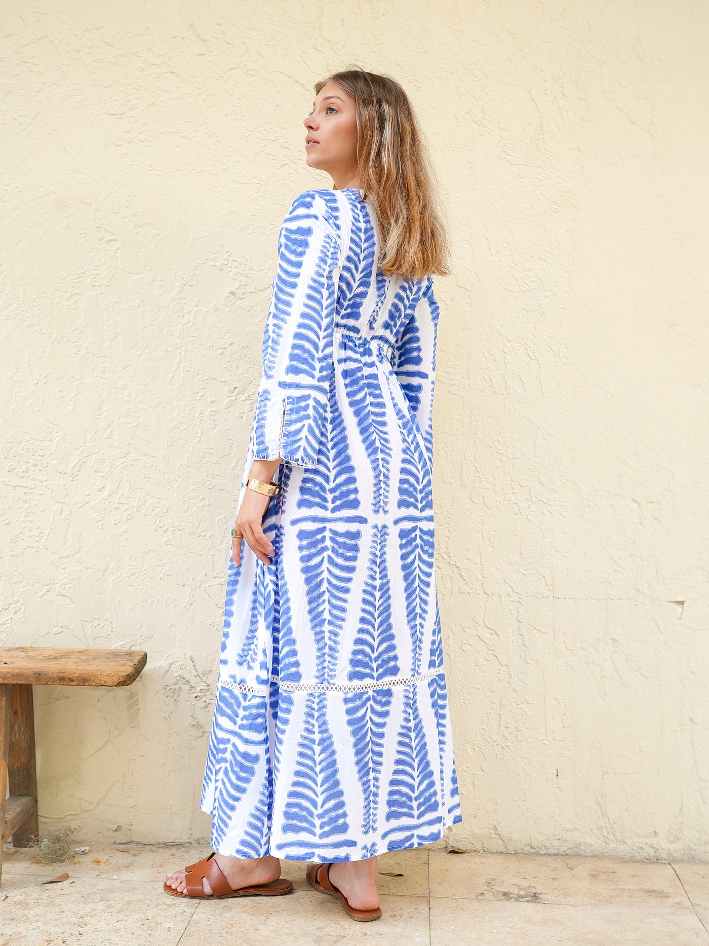 Nira Dress Blue