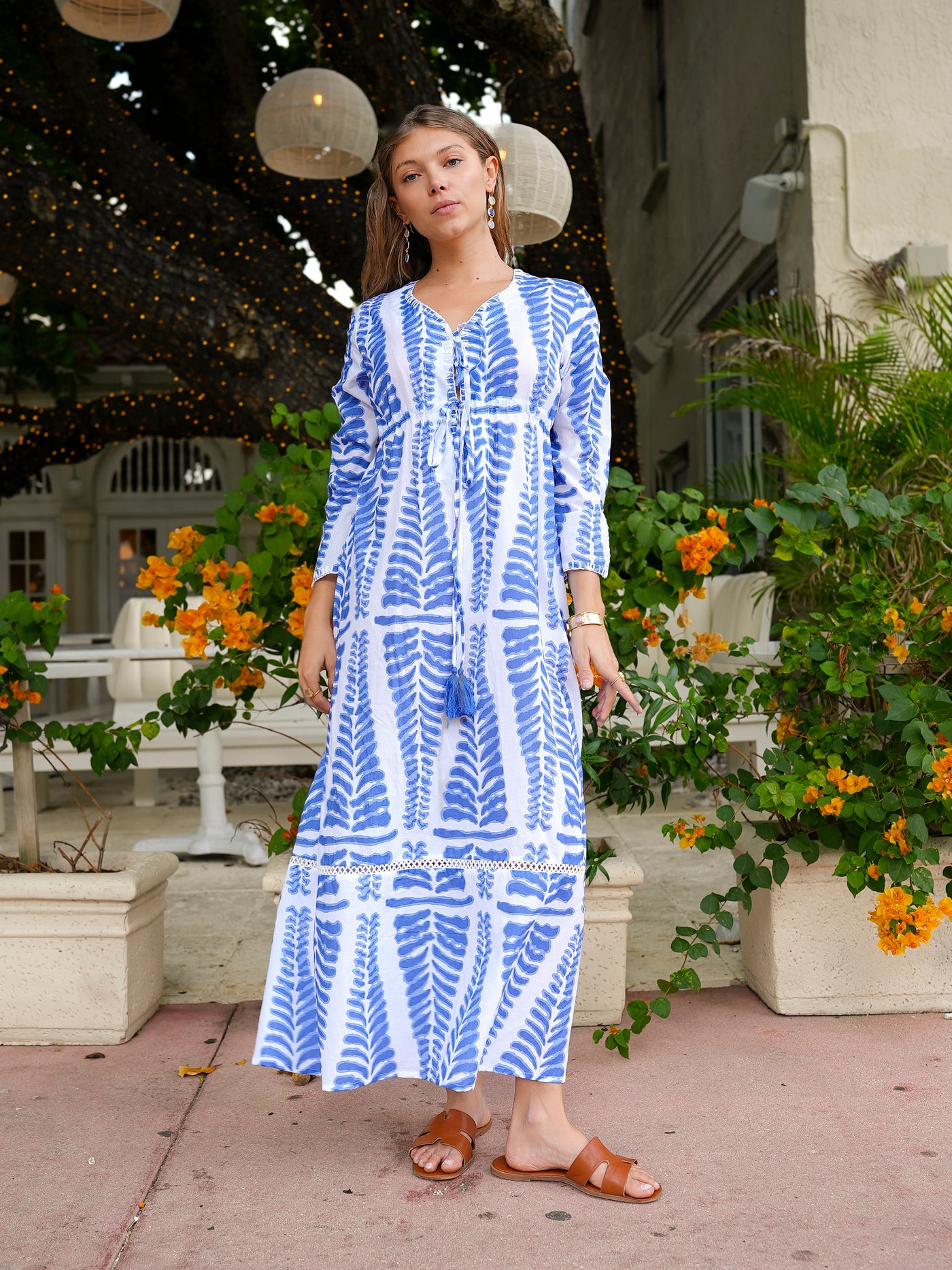 Nira Dress Blue