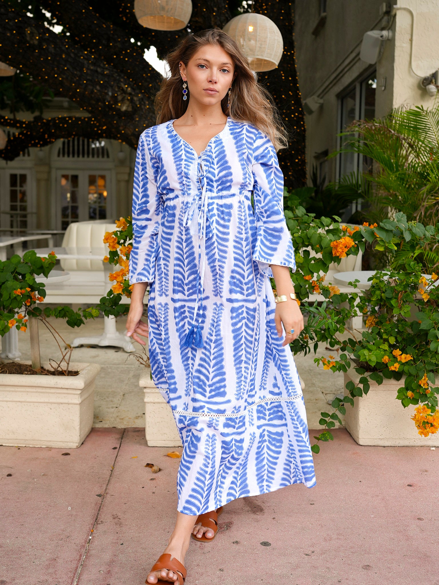 Nira Dress Blue