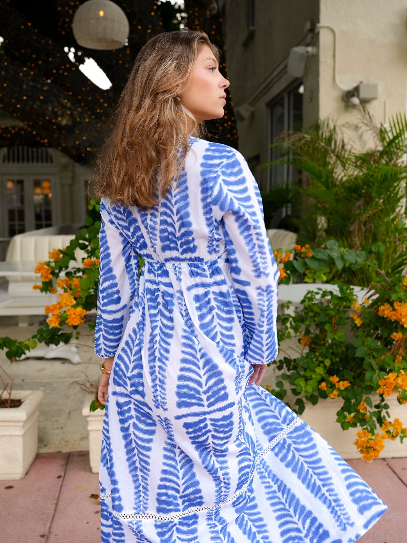 Nira Dress Blue