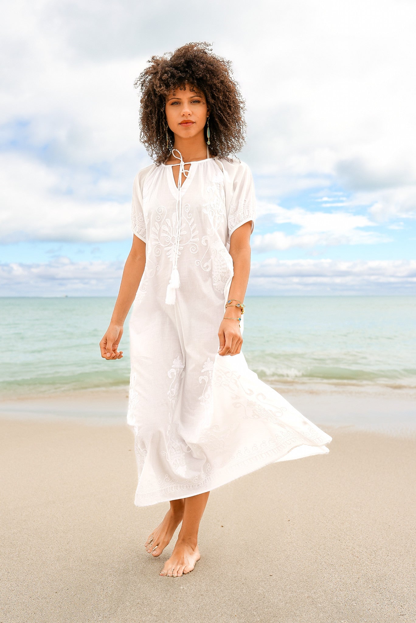 Ceci Dress White