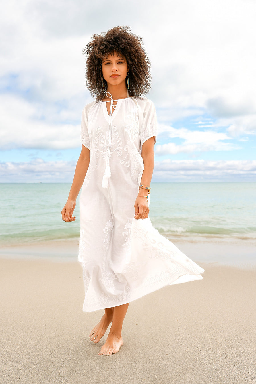 Ceci Dress White