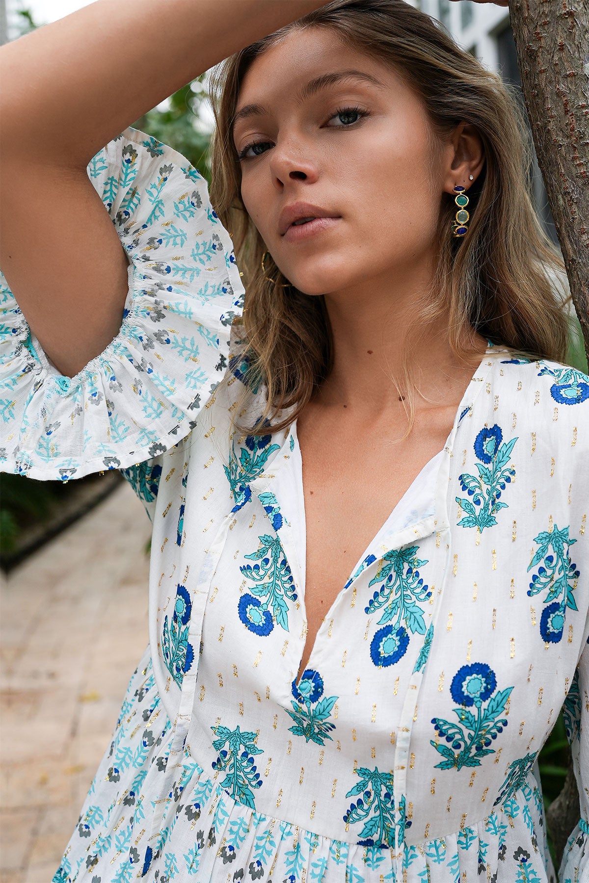 Brisa Dress Turquoise