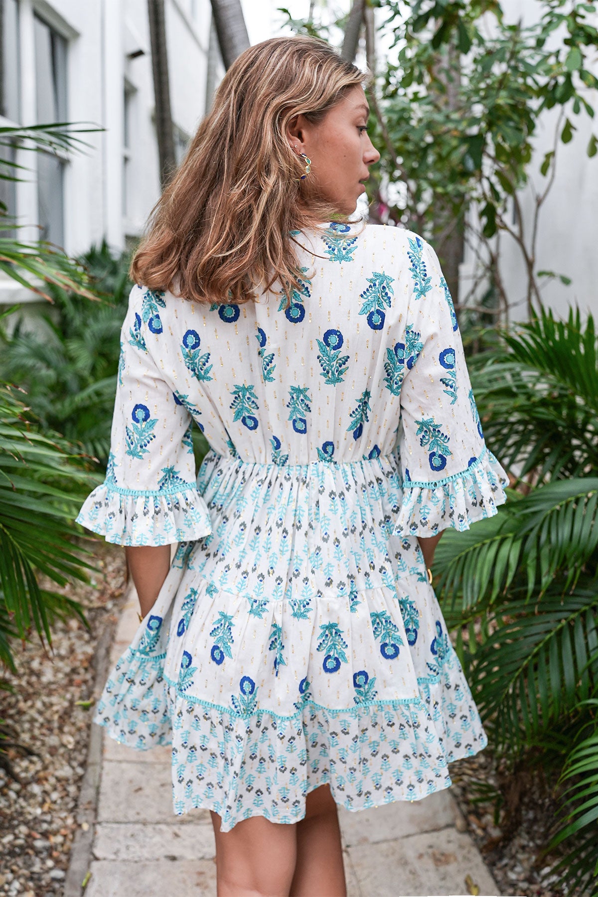 Brisa Dress Turquoise