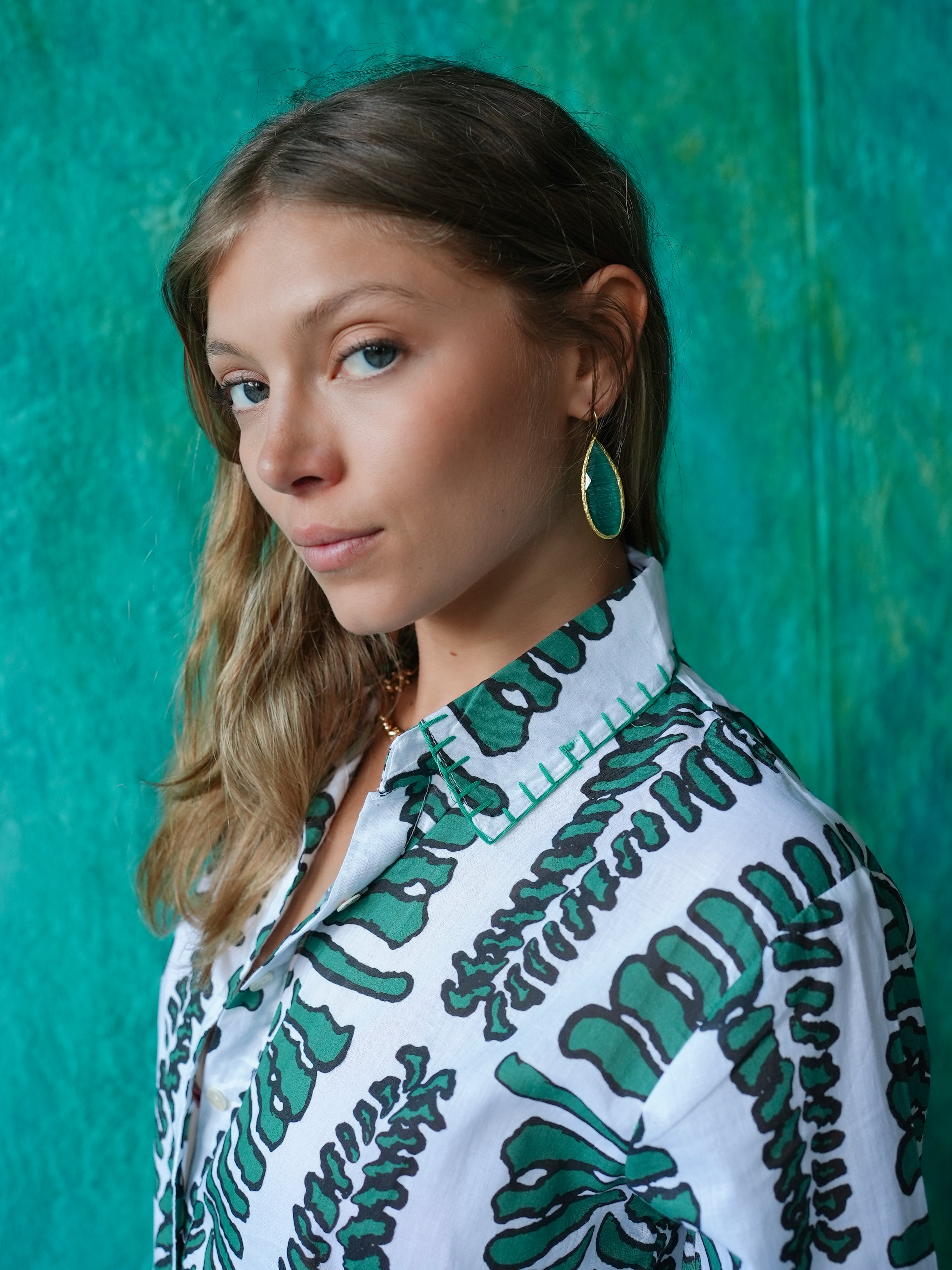 Lotus Romper Green