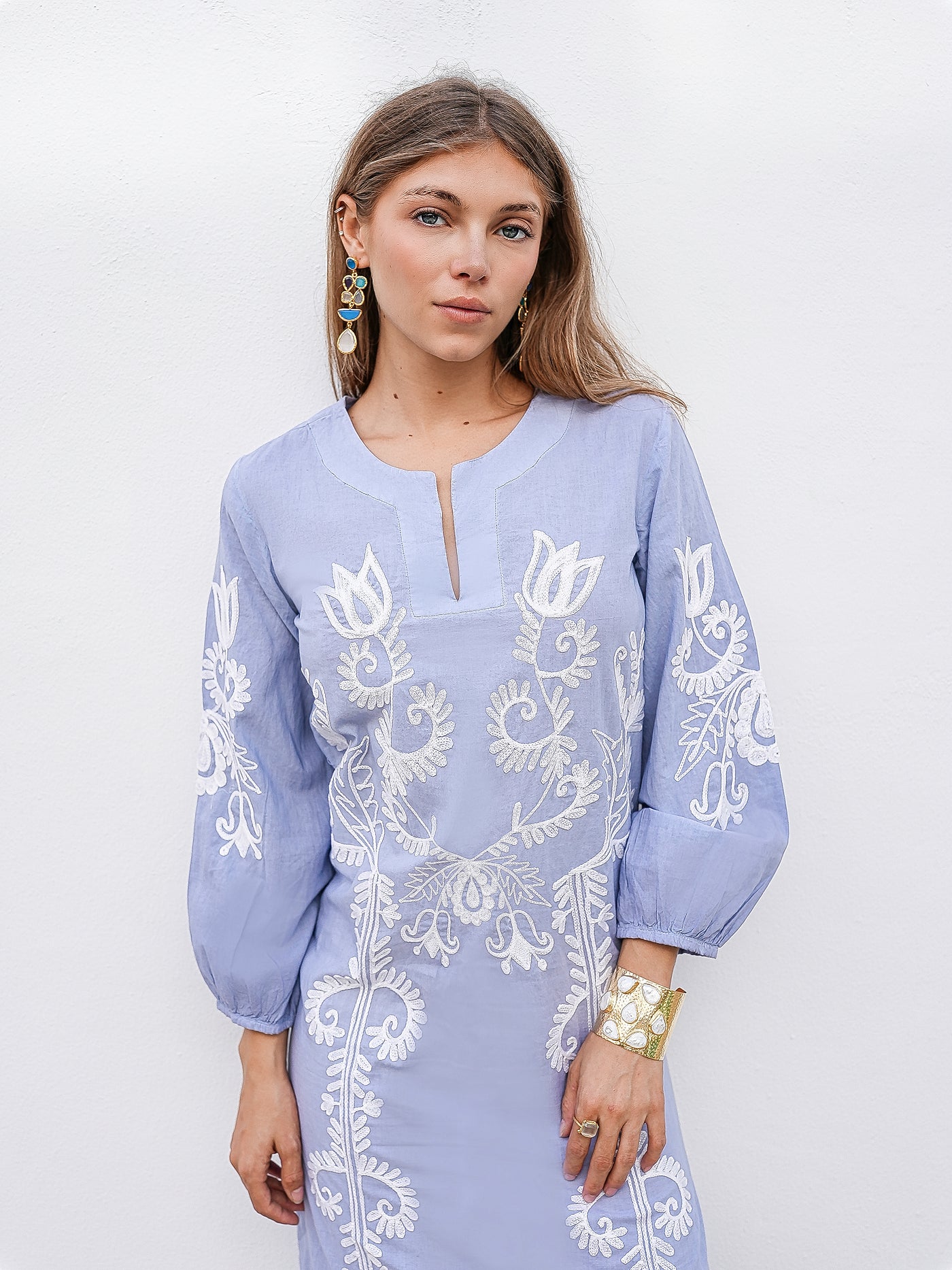 Sibel Dress Denim