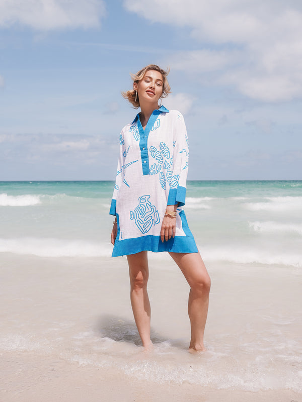 Hana Tunic Blue
