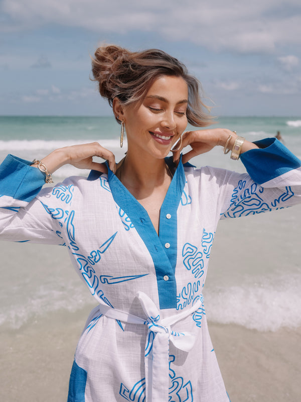 Hana Tunic Blue