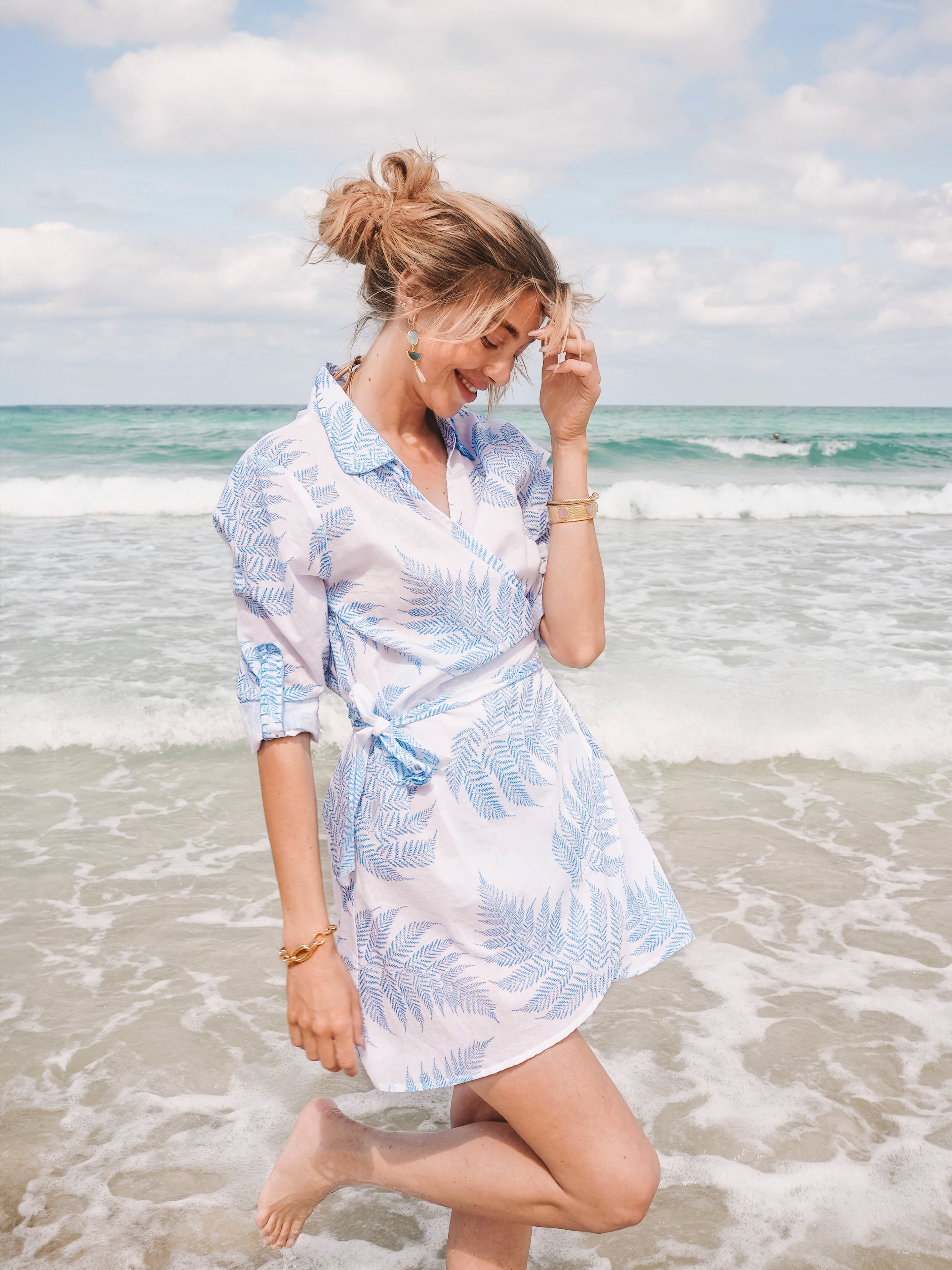 Keani Dress Blue