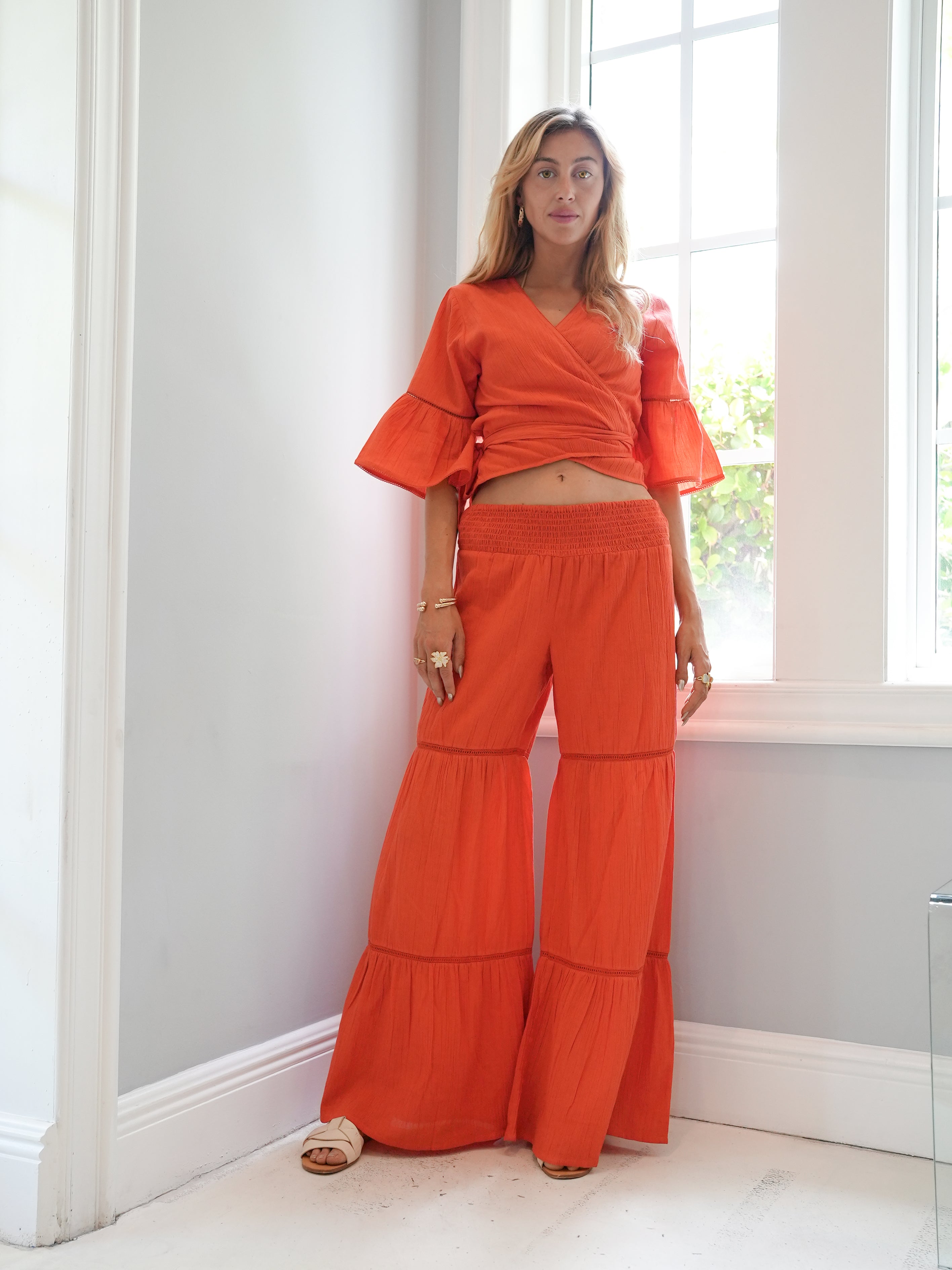 Kiva Pant Red