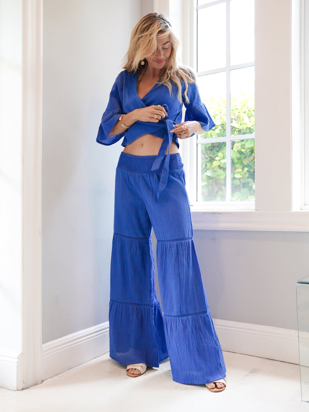 Kiva Pant Blue