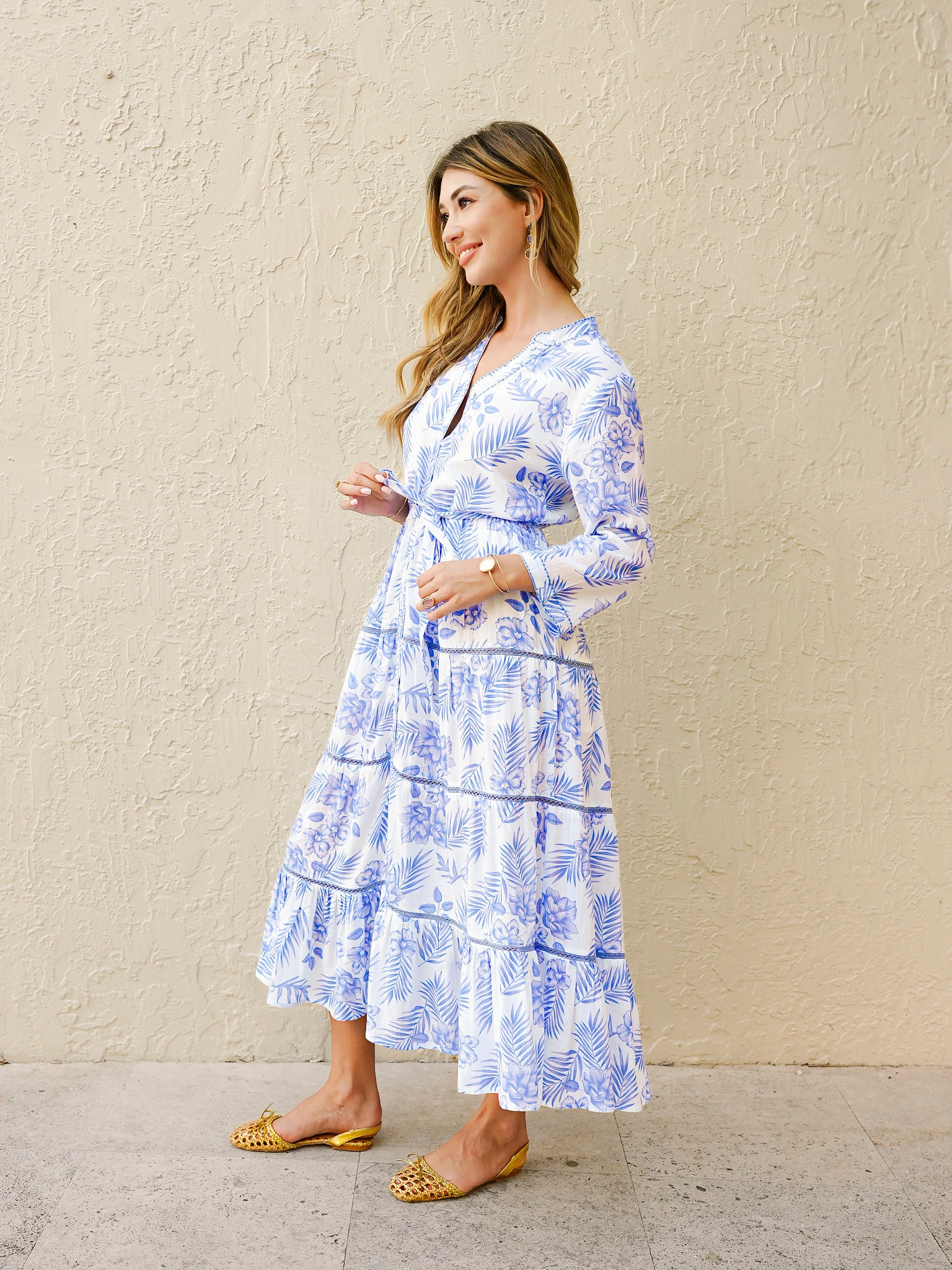 Debbie Katz Amaya Dress Blue – Blue Women's Dress Debbie Katz Amaya Dress Blue – Blue Women's Dress