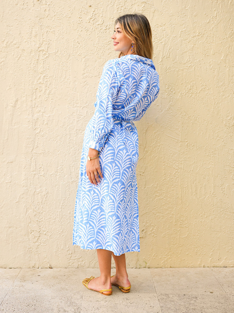 Noya Dress Blue