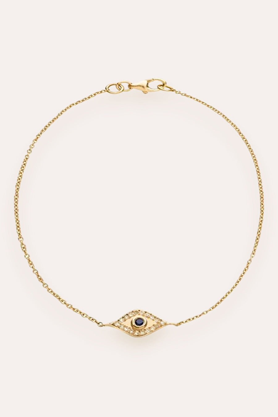 Evil Eye Bracelet (Gold)