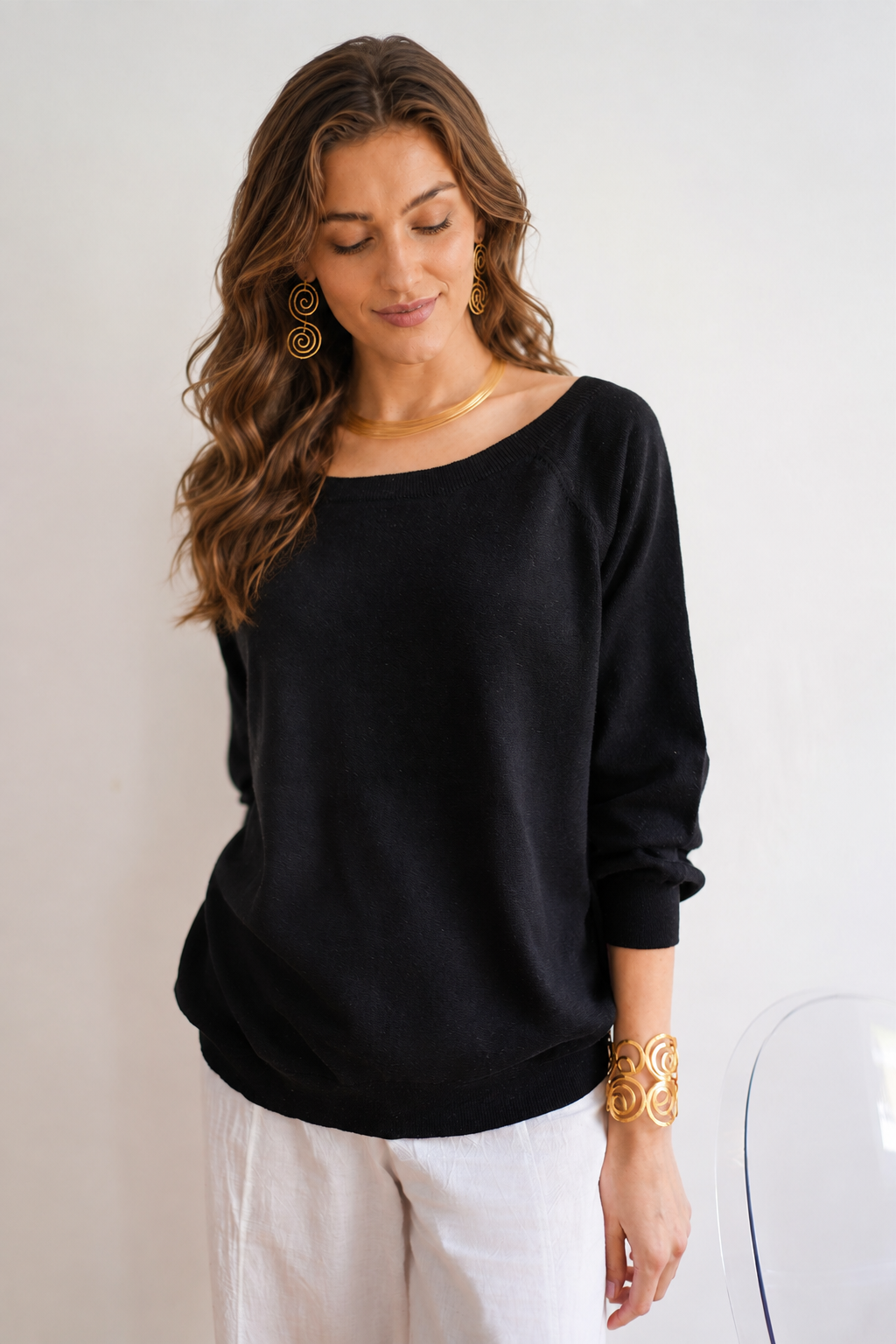 Ember Black knitwear