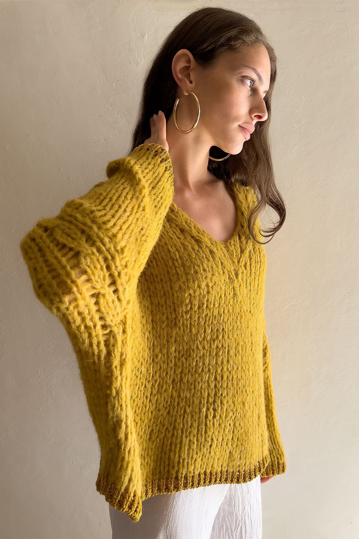 Lula Sweater Lurex(Yellow/Gold)