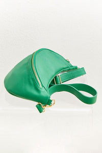 Lilla Sling Crossbody Bag Emerald
