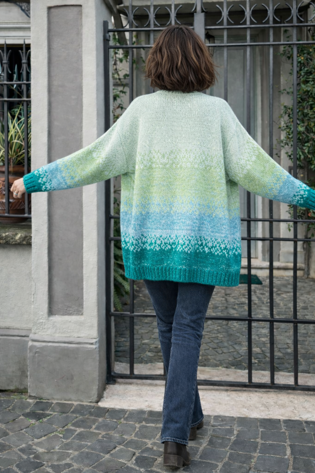 Marta Jacket Aqua