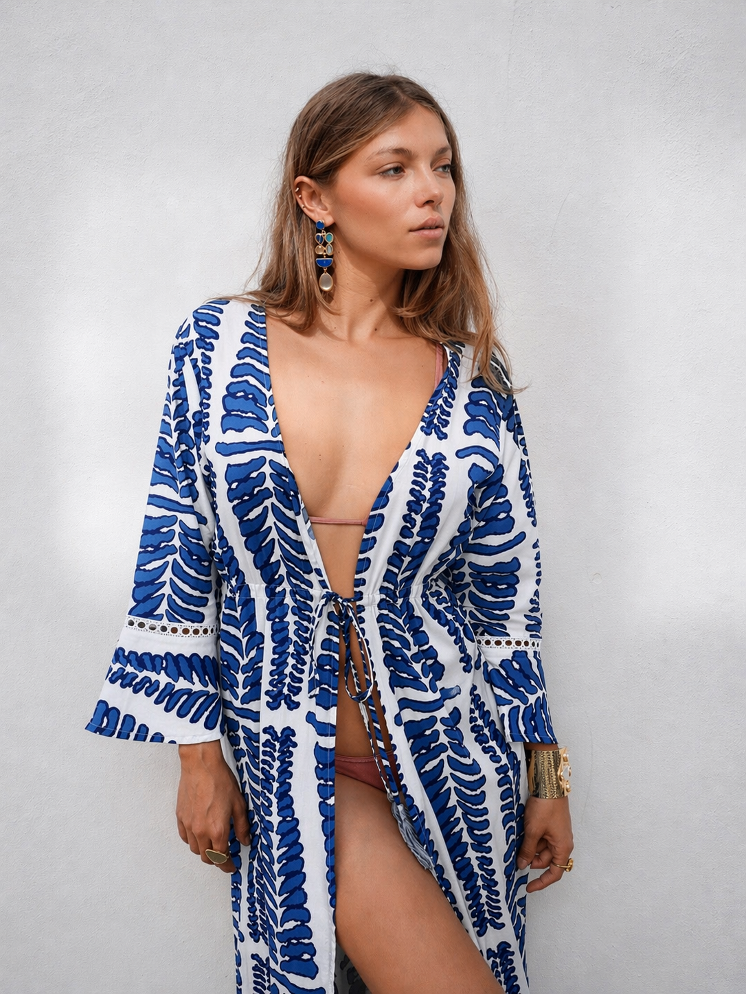 Harem Kimono Blue