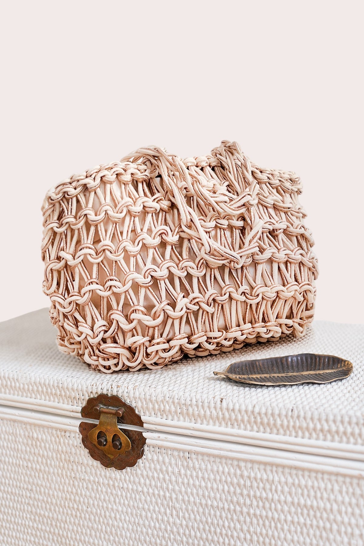Savannah cream and Rose-Gold