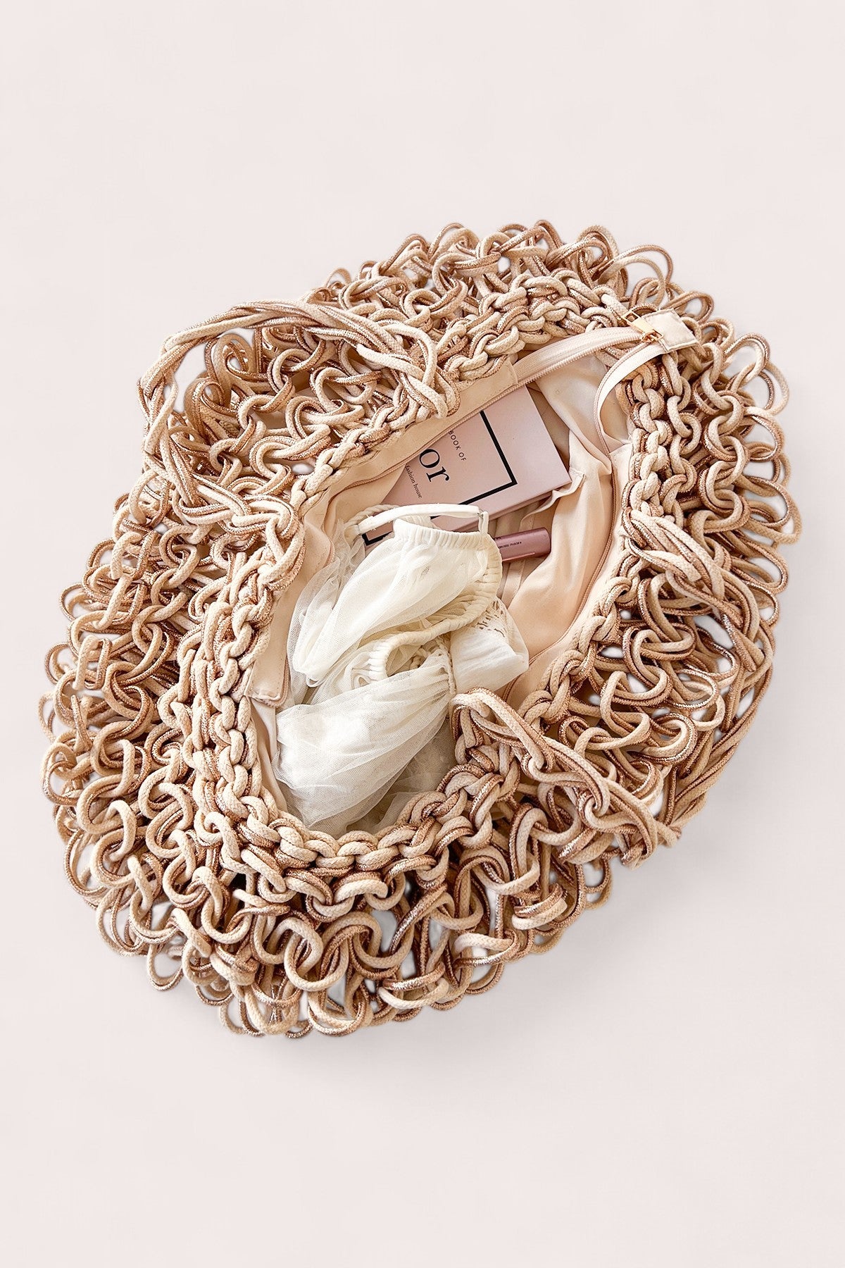 Savannah cream and Rose-Gold
