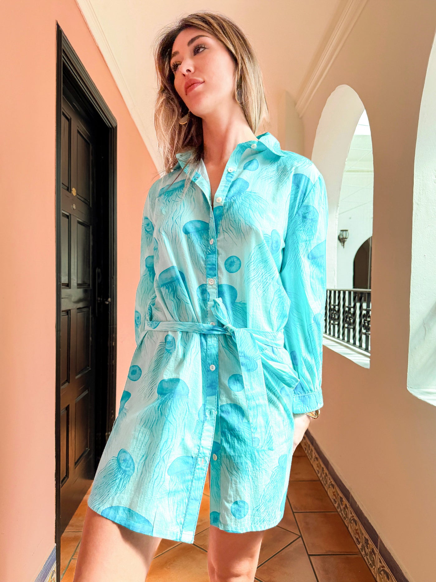 Veyra Tunic Turquoise