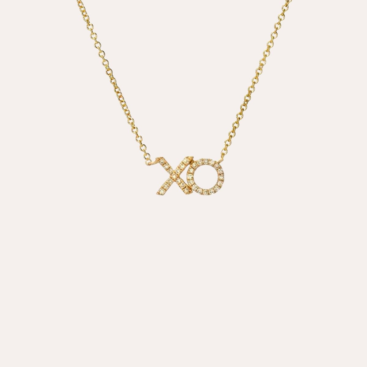 Debbie Katz XO Necklace (Gold) – Gold 14K Gold Plated Boho Jewelry