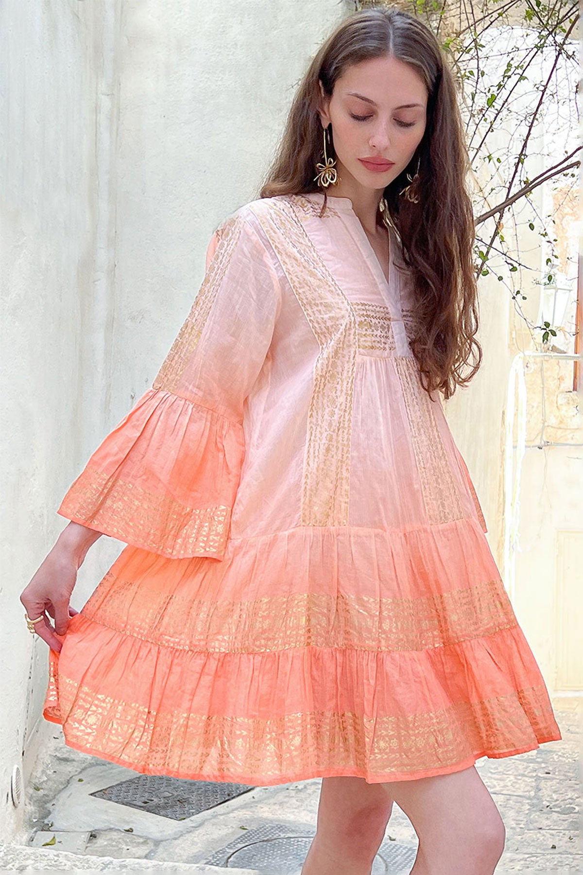 Chiara Tunic Coral