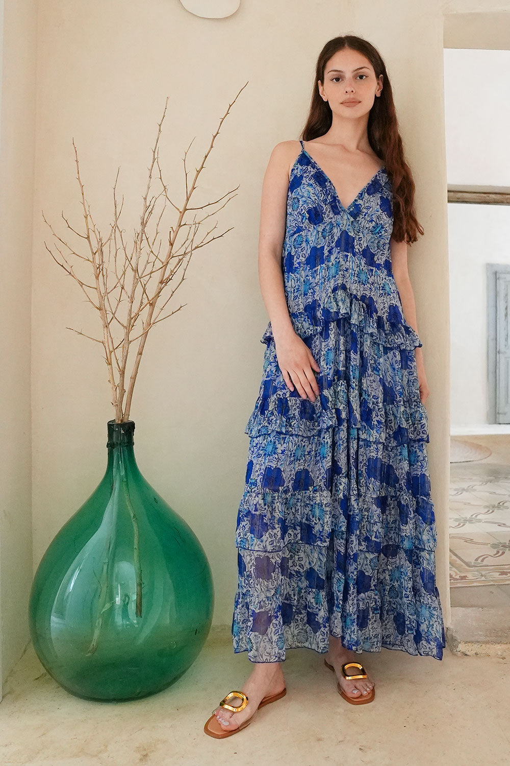 Christy Maxi Dress Blue